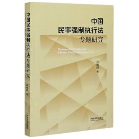 中国民事强制执行法专题研究