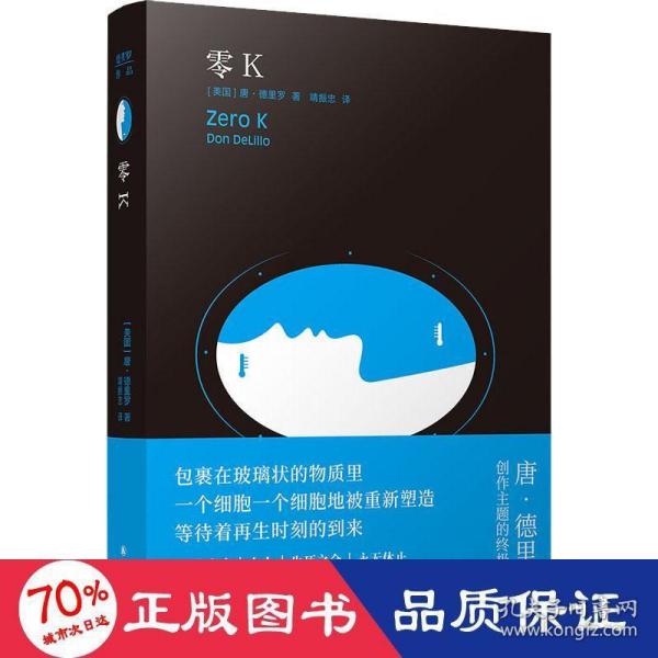 零K（如果生命的尽头我们不会死，那活着还有什么意义？美国文坛巨擘唐·德里罗创作主题的终极融合！借人体冷冻技术直面死亡与永生）