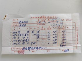 安徽省绩溪县医药公司中西药批发部（阿胶，牛黄介毒丸，当归丸，明目地黄丸，磁朱丸）