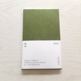 山中（张定浩第二部诗集，写感情生活，写女儿的成长，也写那些滋养过自己的诗人与哲人，写自己在爱中的丰盈与贫乏。）