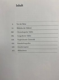 Bildatlas der Malerei：Maler Werke Kunstlandschaften（绘画图集：画家作品艺术风景）精装如图、内页干净