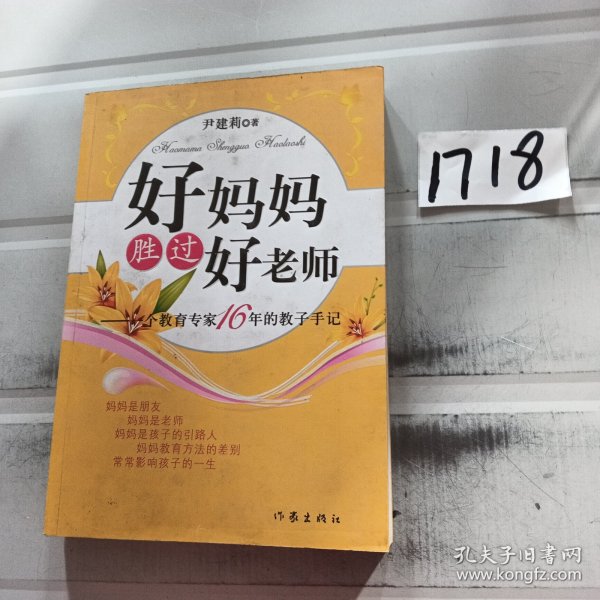 好妈妈胜过好老师：一个教育专家16年的教子手记