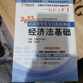 轻松过关（1）·2013年会计专业技术资格考试应试指导及全真模拟测试：经济法基础