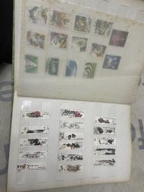 老集邮家收藏1974-1991邮票大全T票2本 没有猴票 实物拍照 大多都在 没核对，以照片为主。没动过。信销票大全 2大本
与J票大全合售9000
