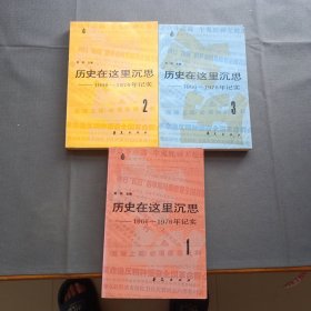 历史在这里沉思1.2.3