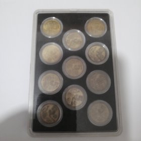梅花纪念品 总共十一枚 梅花