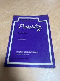 SCHAUM'S OUTLINE OF THEORY AND PROBLEMS OF PROBABILITY SI (METRIC) EDITION