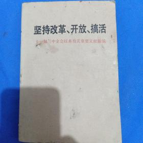 坚持改革 开放，搞活 3CW3