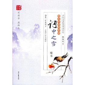 绝美古诗绝美词(词中之雪楷书)/时代写字硬笔书法系列