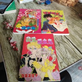 饭坂友佳子作品集《魔法少年 青春顽皮鬼 我爱吸血鬼》三个单本
