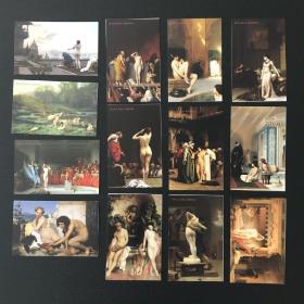 外国艺术设计美术油画作品现代明信片4