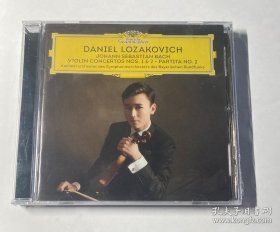 巴赫小提琴协奏曲 丹尼尔·罗佐科维奇 DANIEL LOZAKOVICH CD