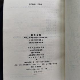 武汉会战-原国民党将领抗日战争亲历记（包邮）