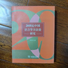 20世纪中国语言学方法论研究