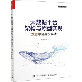 大数据平台架构与原型实现：数据中台建设实战(博文视点出品)