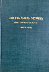 Semi-Riemannian geometry 线装 近全新