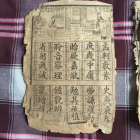 千字文（清初武英殿真迹六页）