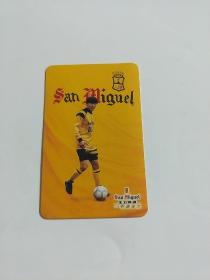 力生啤酒  刘德华（1997-1998年  年历卡）