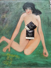 人体油画 赵芹 1987年作