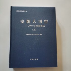 安阳大司空——2004年发掘报告（上册）