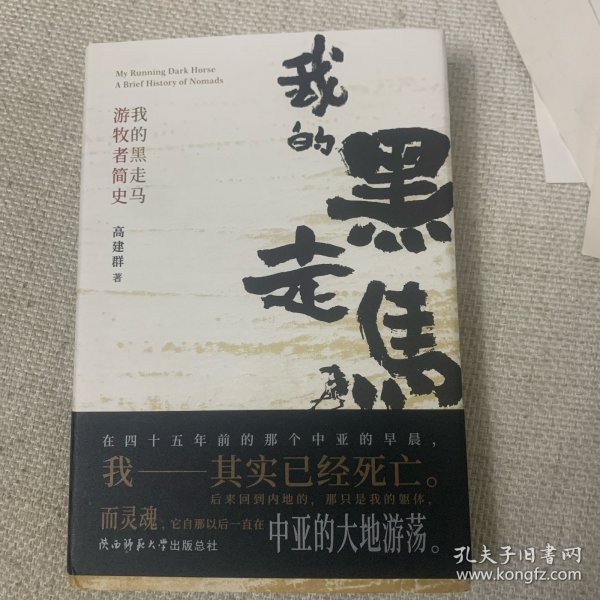 我的黑走马游牧者简史高建群浪漫之作，有关古代游牧民族的传奇兴衰史，作家亲绘彩色人物插图