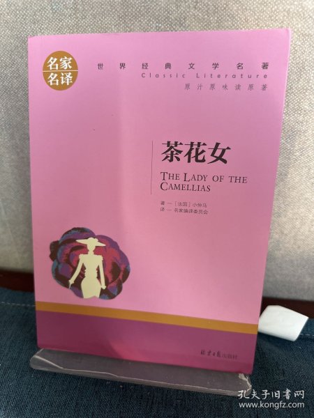 茶花女 中小学生课外阅读书籍世界经典文学名著青少年儿童文学读物故事书名家名译原汁原味读原著