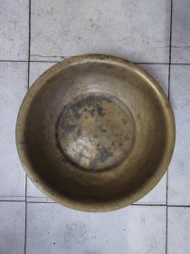 大号铜盆子