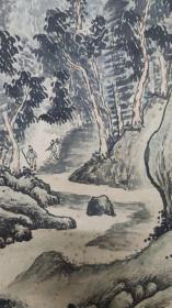 回流老画《夏山幽居图》