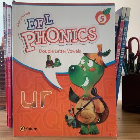 【去上学】E-Future出版社6-12岁少儿英语EFL Phonics 5级别 零基础英语启蒙 小学音标字母发音