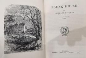 1930年左右 Works Of Charles Dickens 《狄更斯作品集》，16册全，25部作品，布面精装，英国伦敦出版，英文原版，内有大量版画插图