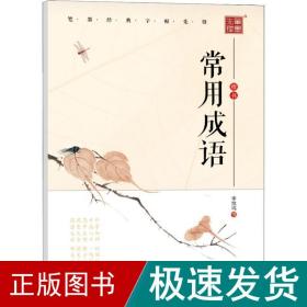 常用成语 楷书 学生常备字帖  新华正版