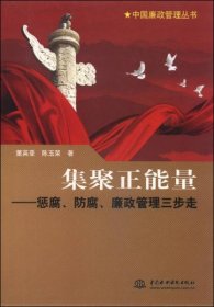 中国廉政管理丛书·集聚正能量：惩腐、防腐、廉政管理三步走