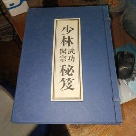 少林武功医宗秘笈（原盒装，线装10册全，附收藏证书）私藏品佳