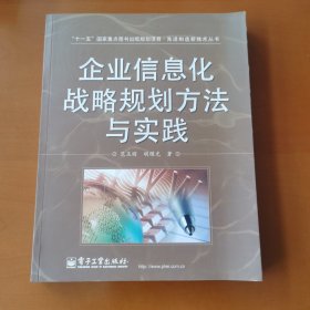 “十一五”国家重点图书出版规划项目·先进制造新技术丛书：企业信息化战略规划方法与实践