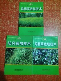 龙胆草栽培技术、返魂草栽培技术、防风栽培技术【3本合售】