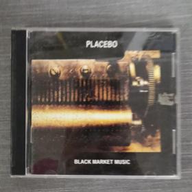 250 光盘 CD: PLACEBO BLACK MARKET MUSIC歌曲   一张光盘盒装