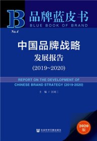 中國品牌戰(zhàn)略發(fā)展報告(2019-2020) 2020版