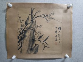陈霖 字小苑。永嘉人。善画，温 州博物馆收藏其“山水”。参考《温州历代美术家》。画心尺寸40X40。