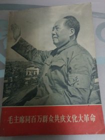 毛主席同百万群众共庆文化大革命