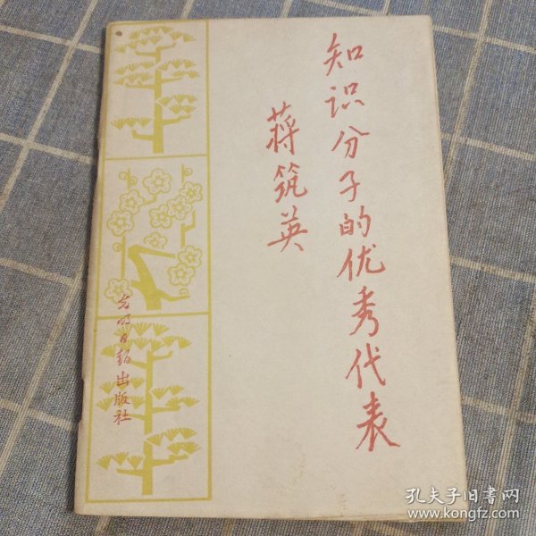 知识分子的优秀代表蒋筑英