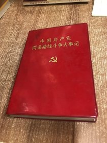 中国共产党两条路线斗争大事记