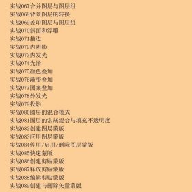 中文版Photoshop CS6平面设计实例教程