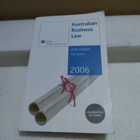 Australian Business Law(25th Edition) 澳大利亞商法（第25版）