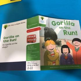 英文原版Gorilla on the Run！