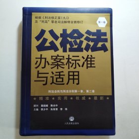 公检法办案标准与适用（第一卷）