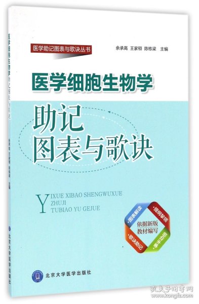 医学细胞生物学助记图表与歌诀