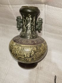 双耳瓷瓶无磕碰实物图片按图发货偏远地区邮费再议