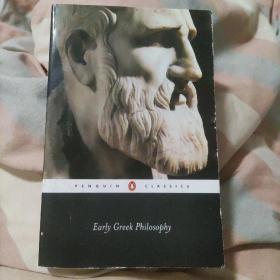 Early Greek Philosophy