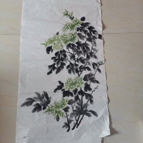 国画：菊