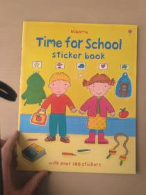 TimeforSchoolStickerBook